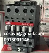 ABB Contactor ABB A40-30-01 220-230V 50Hz / 230-240V 60Hz | Khởi động từ A40-30-01